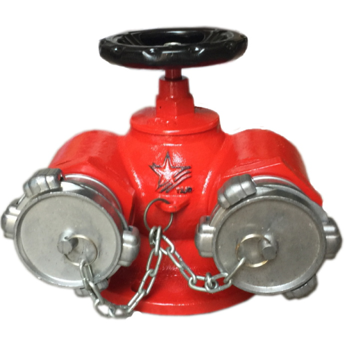 Họng tiếp nước 2 cửa có khoá